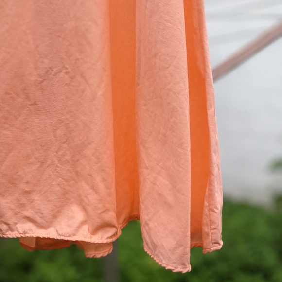 Vintage Peach Full Midi Skirt - Picture 8 of 8